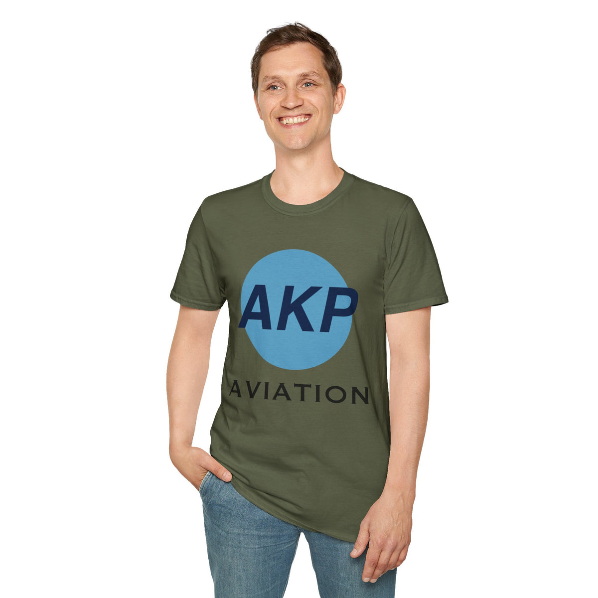 AKP Aviation Logo T-Shirt - Green