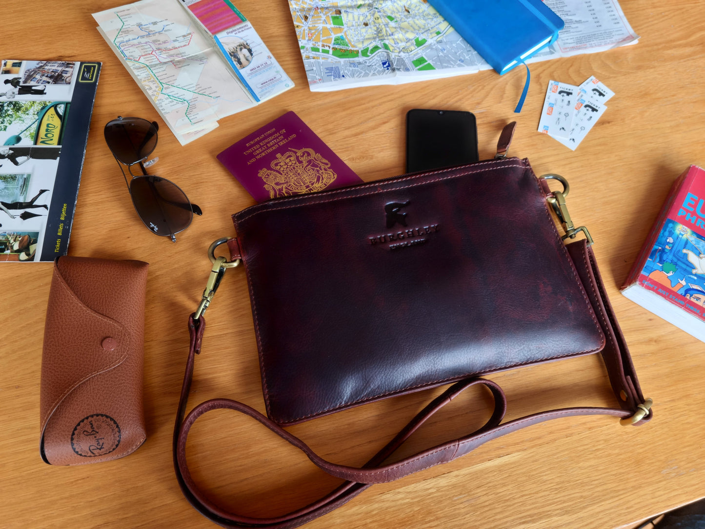 Rockingham Leather Pilot Pouch