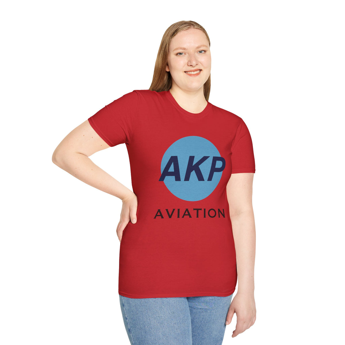 AKP Aviation Logo T-Shirt - Red