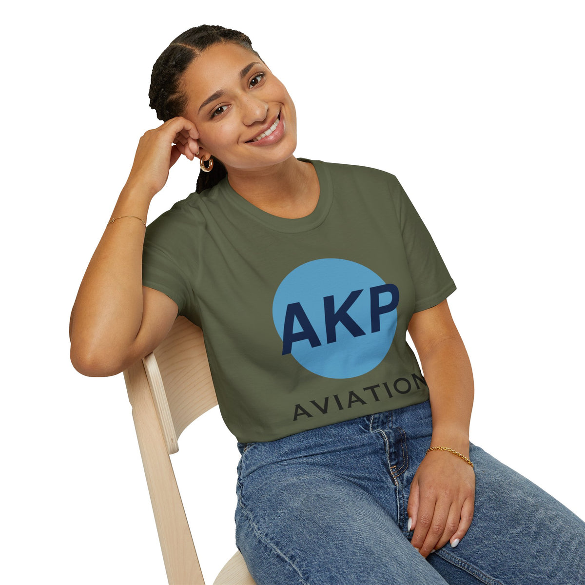 AKP Aviation Logo T-Shirt - Green