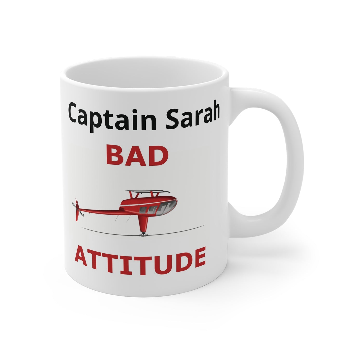 Bad Attitude Pilot Mug - Customisable