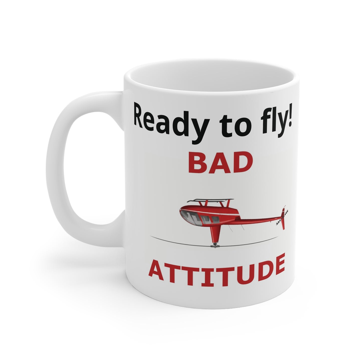 Bad Attitude Pilot Mug - Customisable