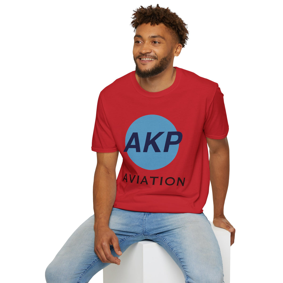 AKP Aviation Logo T-Shirt - Red