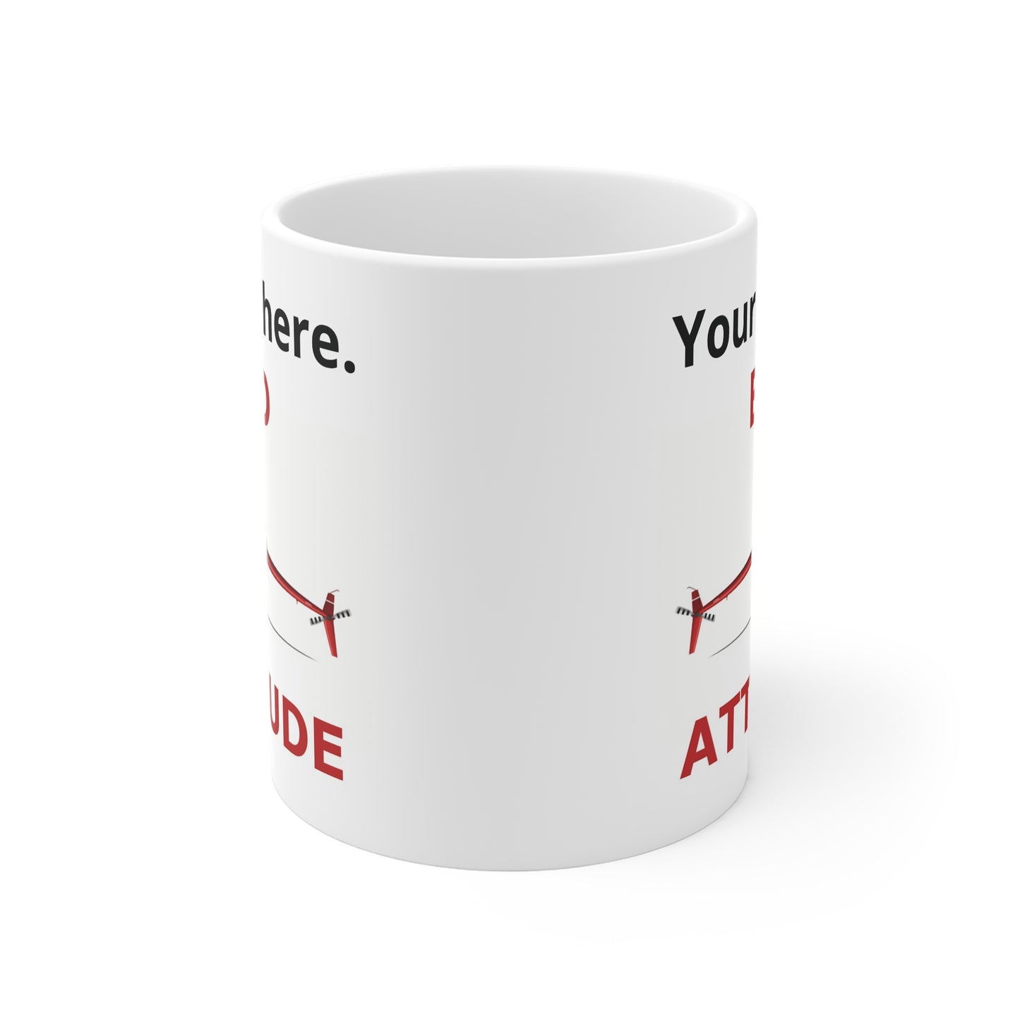 Bad Attitude Pilot Mug - Customisable