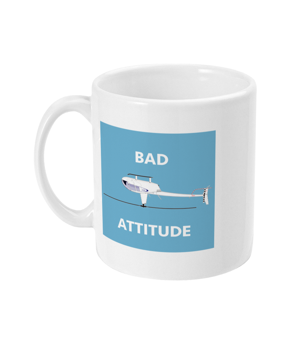 Bad Attitude Helicopter Mug