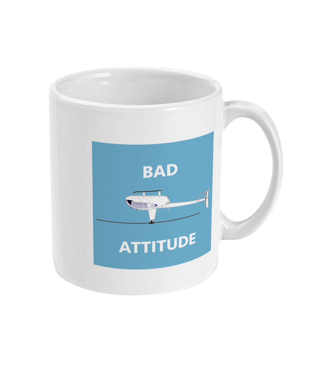 Bad Attitude Helicopter Mug