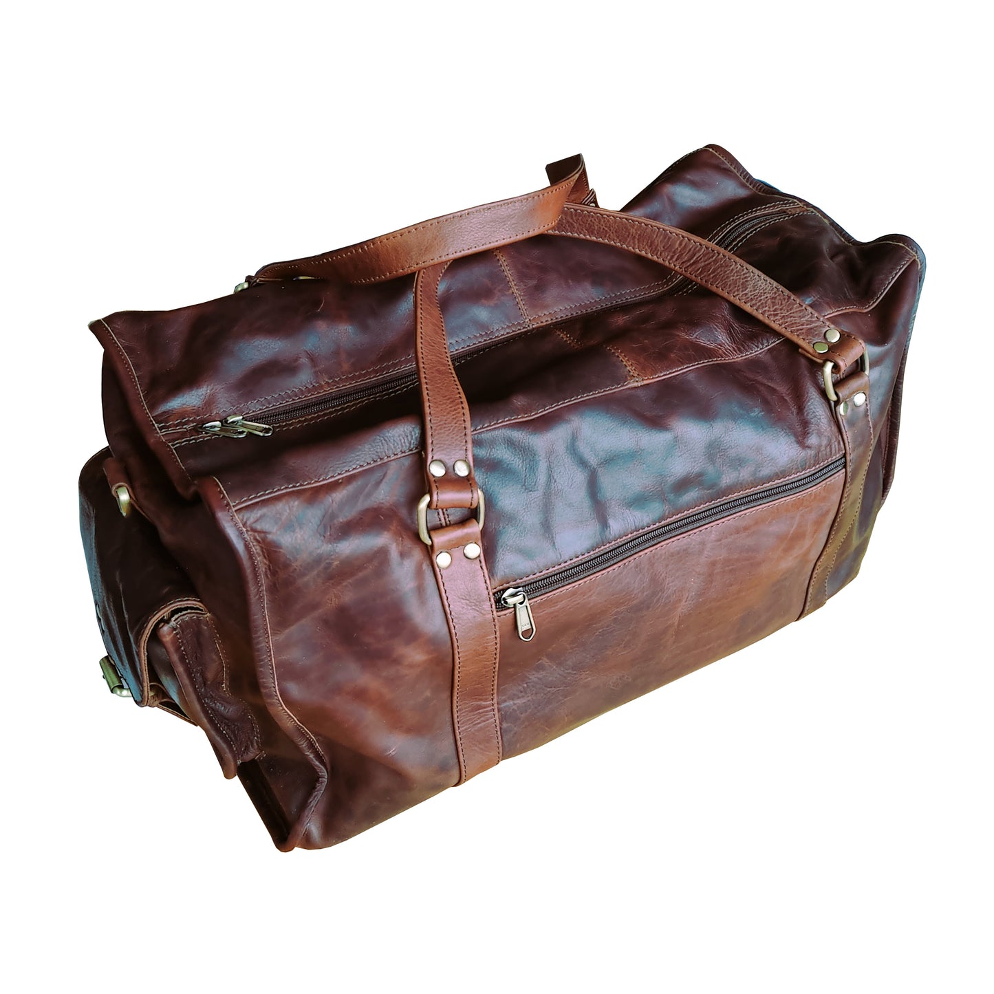 Full leather pilot bag