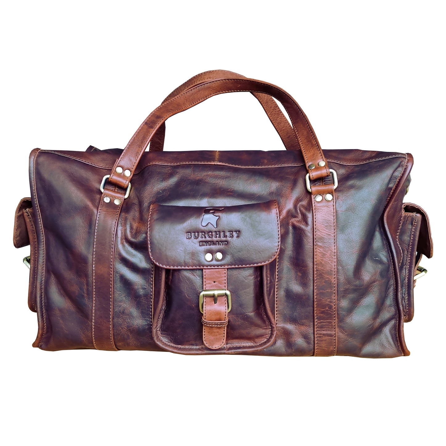 Full leather pilot bag