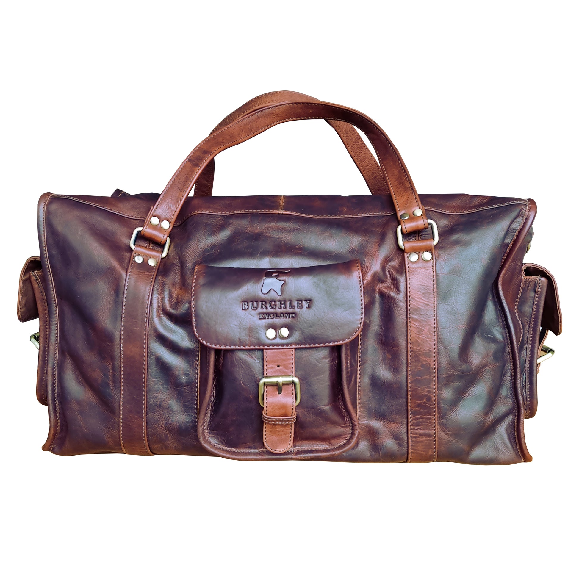 Full leather pilot bag